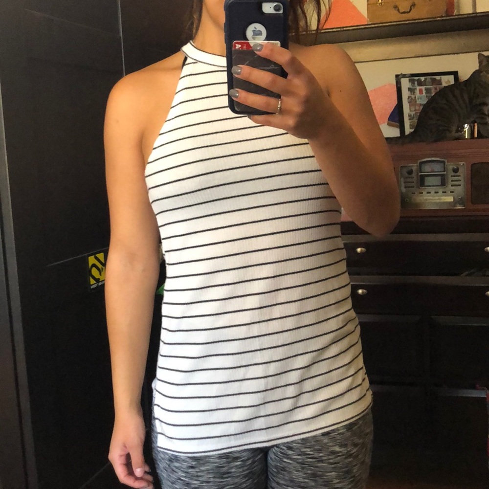 Cotton On Stripped High Neck